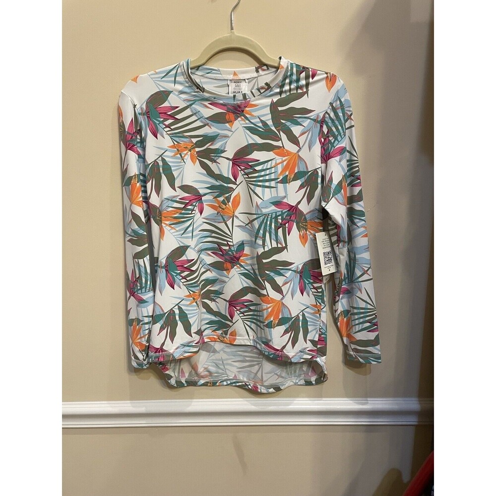 Roxy Ladies Long Sleeve Shirt Size Large NWT